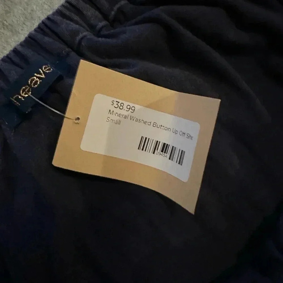 NWT Bluheaven mineral washed button up dress size S - Picture 4 of 6